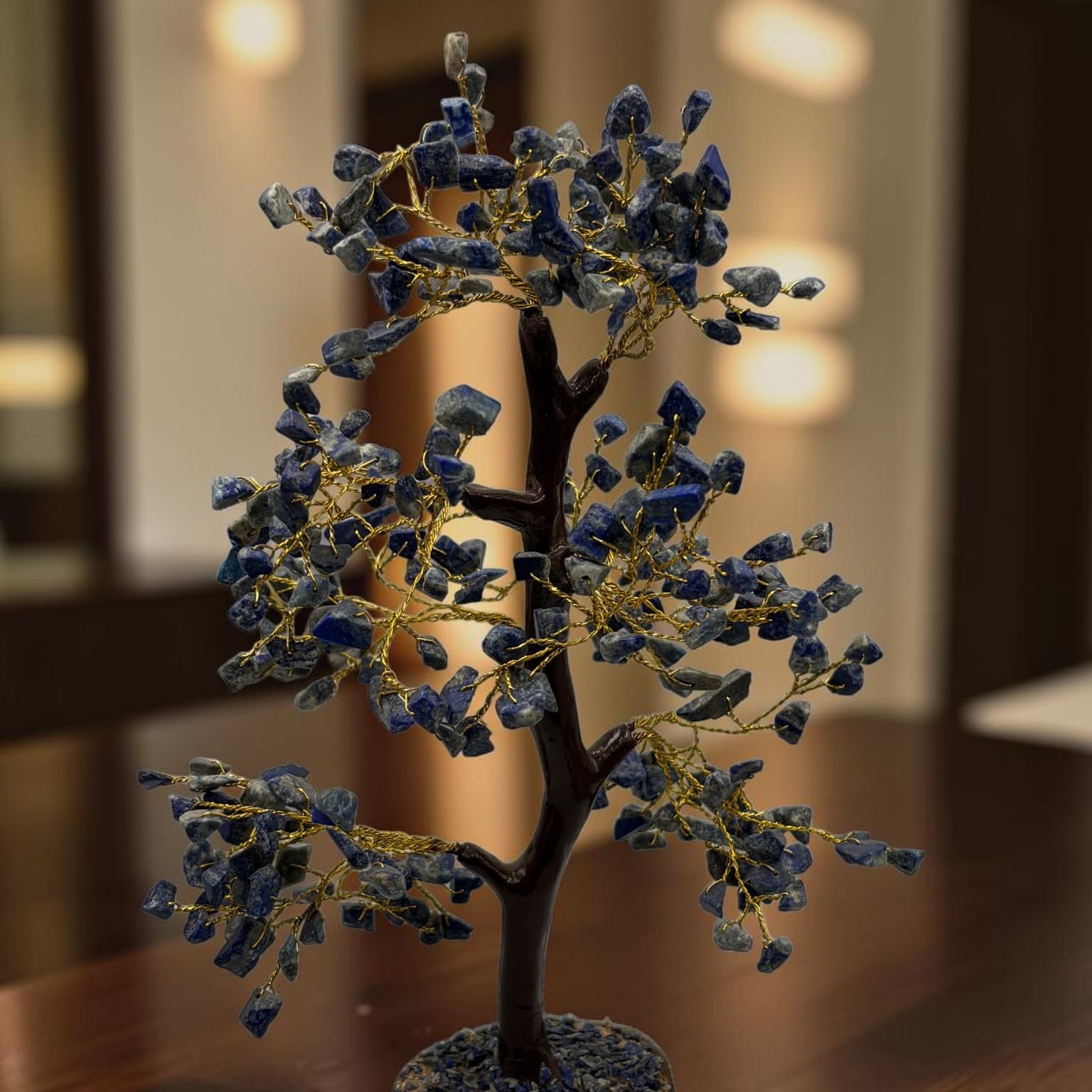 Premium Handcrafted Lapis Lazuli Crystal Tree