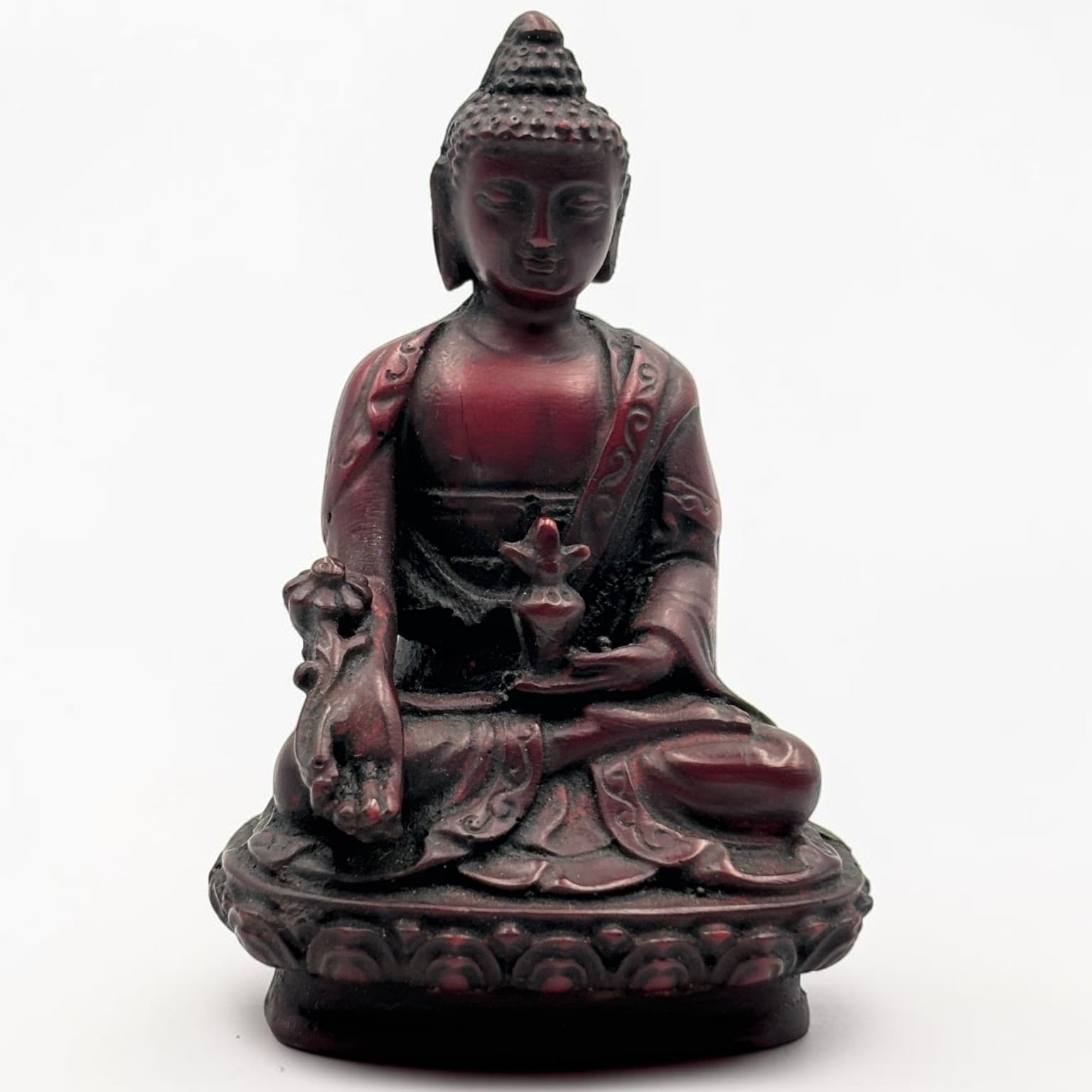 Hand Carved Gautam Buddha Idol | Buddha Statue | 10 cm | 130g | Meditation, Home Decor & Gift