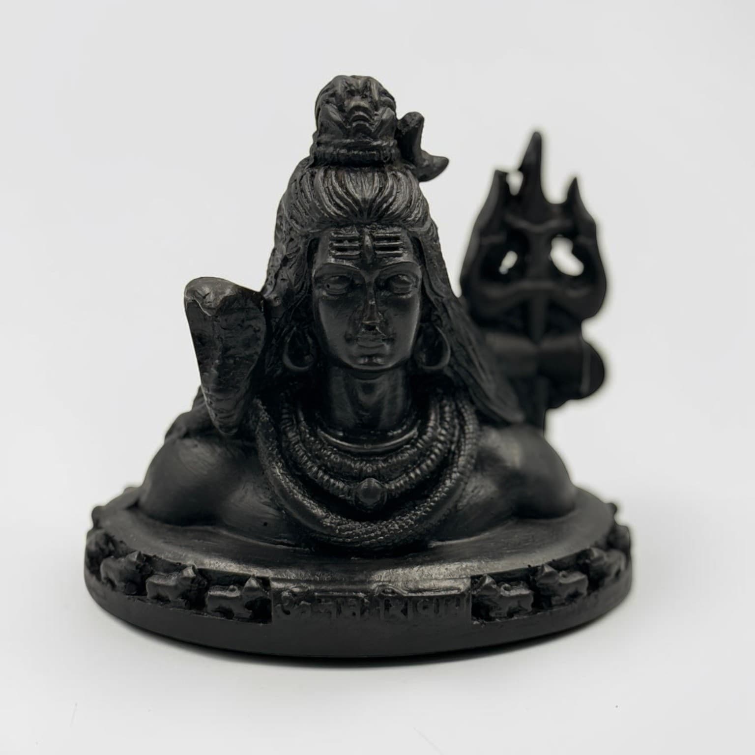 Adiyogi Shiv Ji Idol 9 cm, 205g – Lord Shiva Statue for Home, Meditation, Puja & Decor